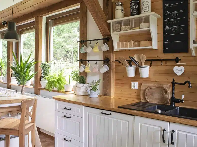 Farm kitchen of an Airbnb/Vrbo property.