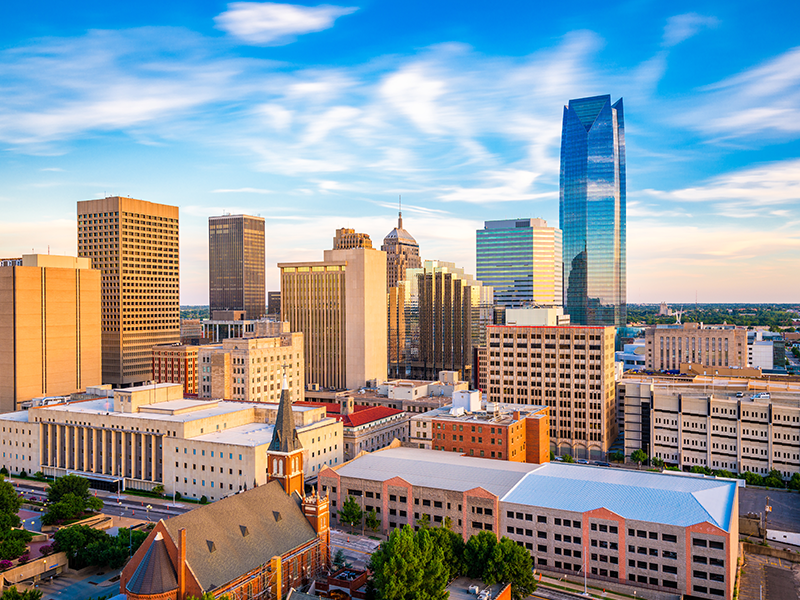 Skyline in Oklahoma