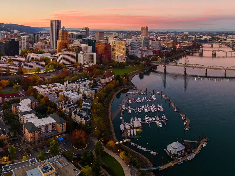 Portland, Oregon Skyline