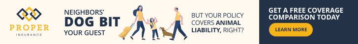 Illustration: Neighbors dog bit your guest, does your policy cover animal liability?