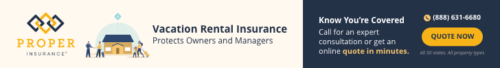 Short-term rental insurance. Call Proper Insurance for a consultation or get a quote online in minutes.