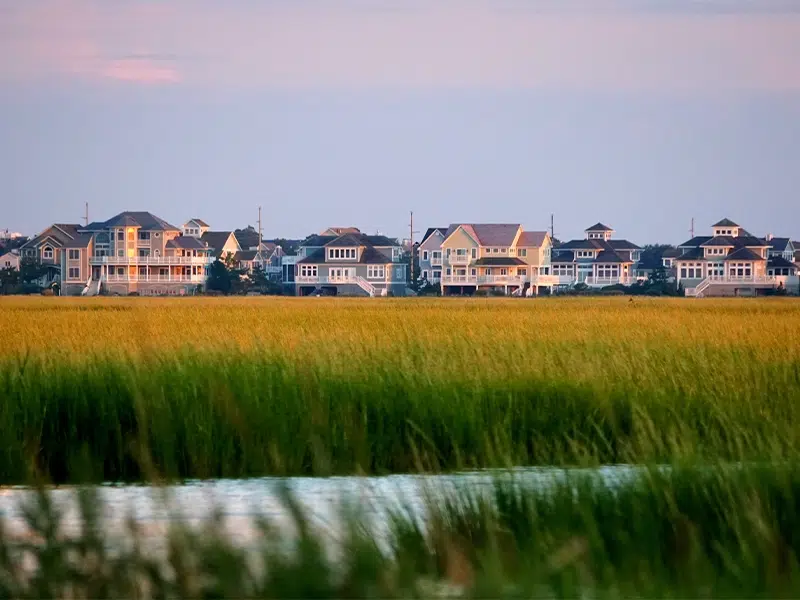 Waterfront houses in Delaware
