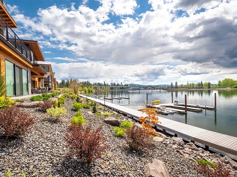 Waterfront home in Idaho